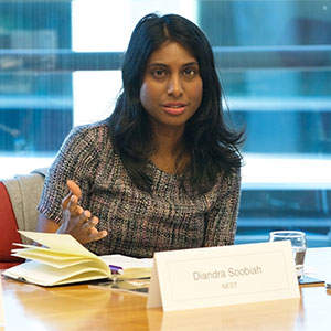 Diandra Soobiah, NEST: If you look at some of the overweights in the fund, you may be surprised