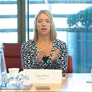 Lydia Fearn, Redington: Trustees are a risk-averse bunch